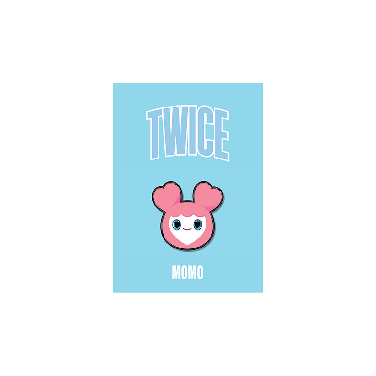 Online Exclusive] MOMO LOVELY ENAMEL PIN – TWICE