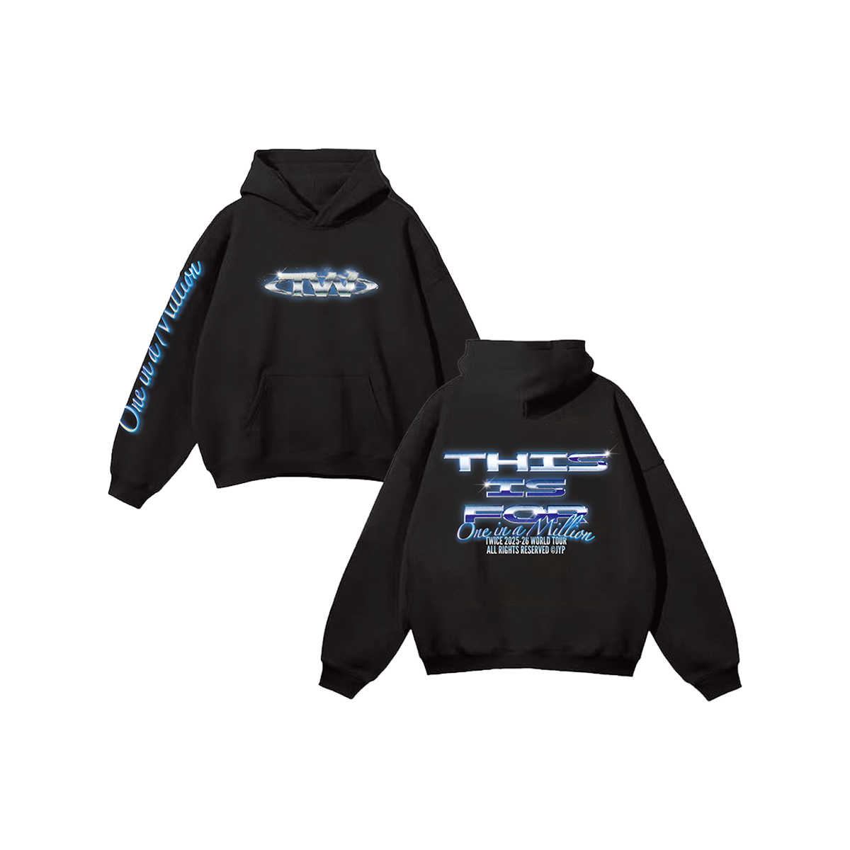Online Exclusive] BLACK HOODIE – TWICE