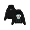 BLACK PULLOVER HOODIE