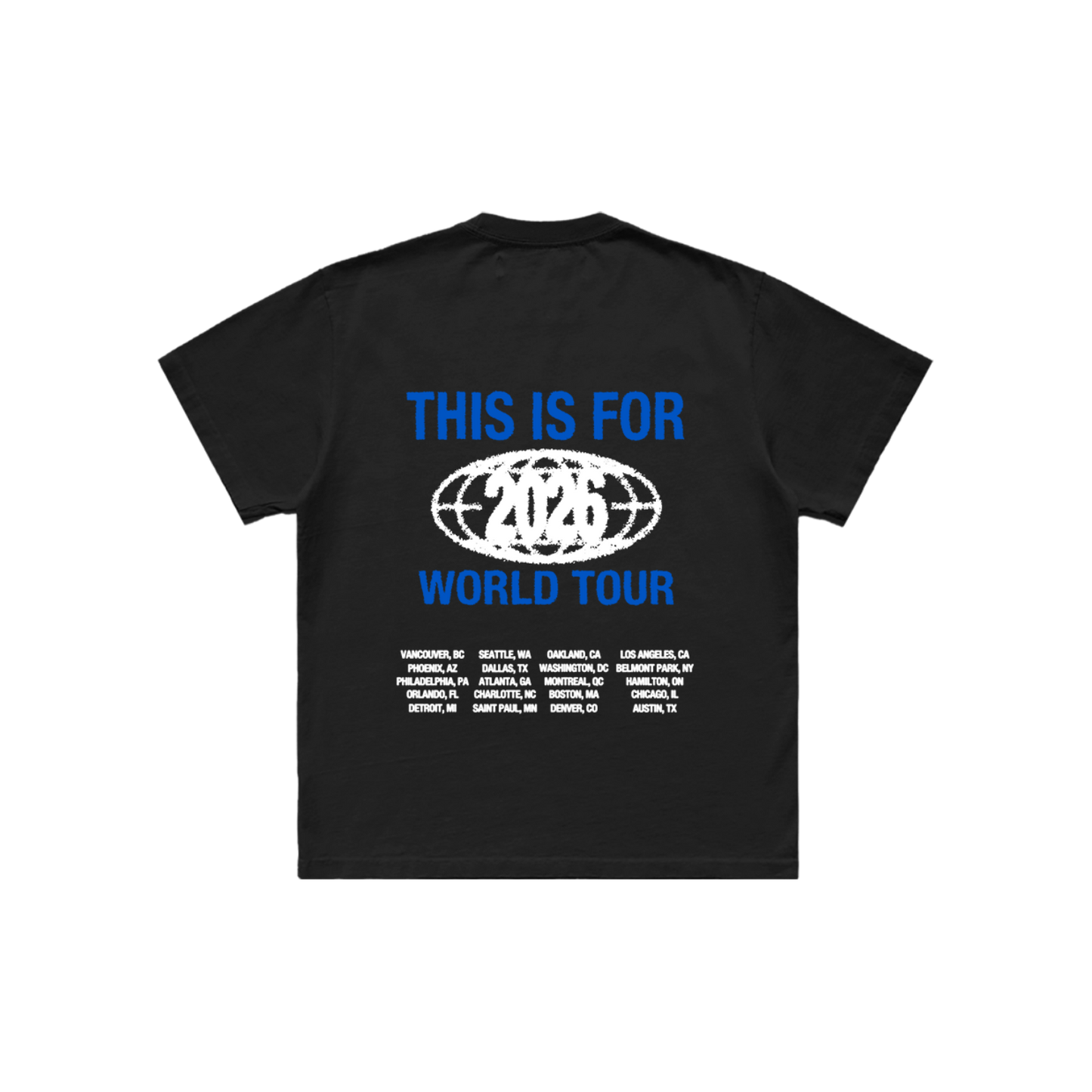 Online Exclusive] BLACK T-SHIRT – TWICE