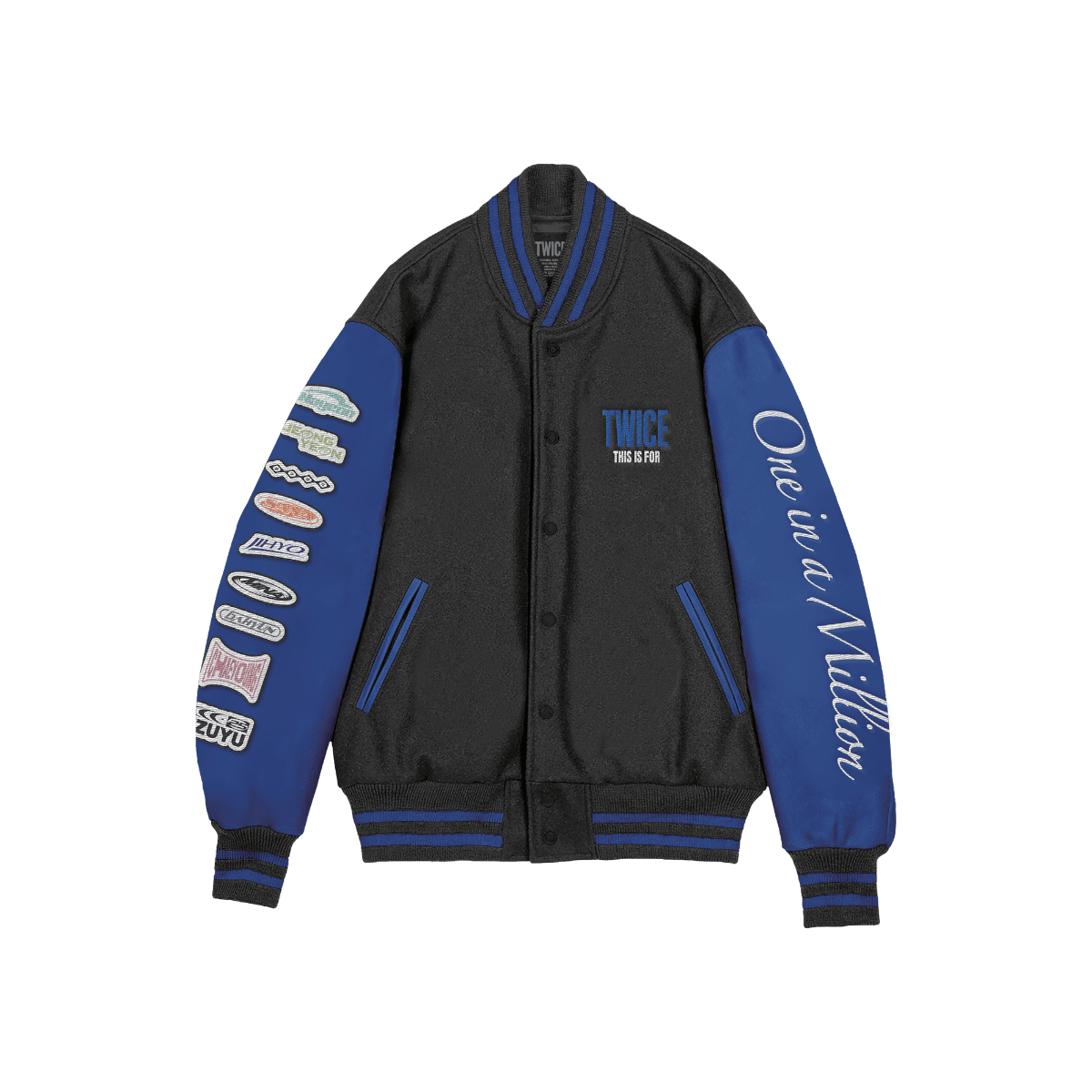 Online Exclusive] VARSITY JACKET – TWICE