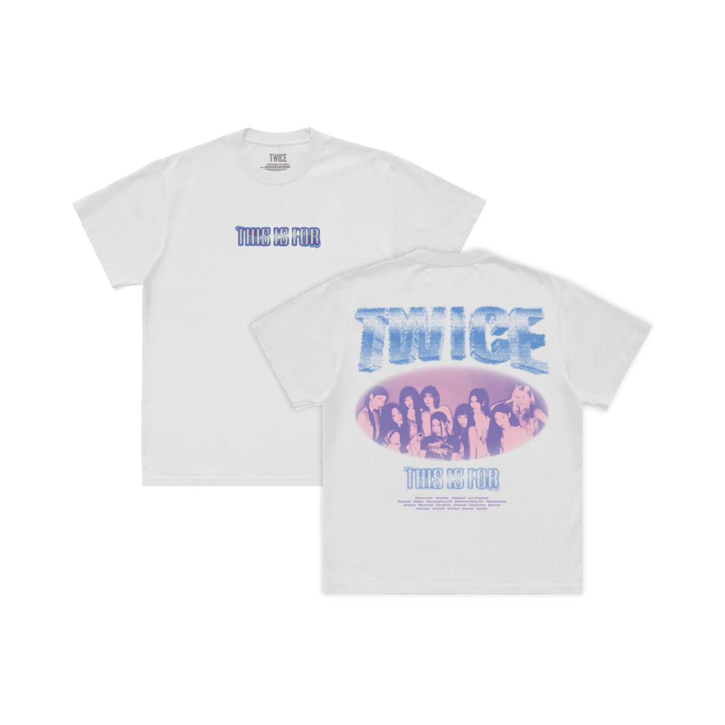 WHITE T-SHIRT – TWICE