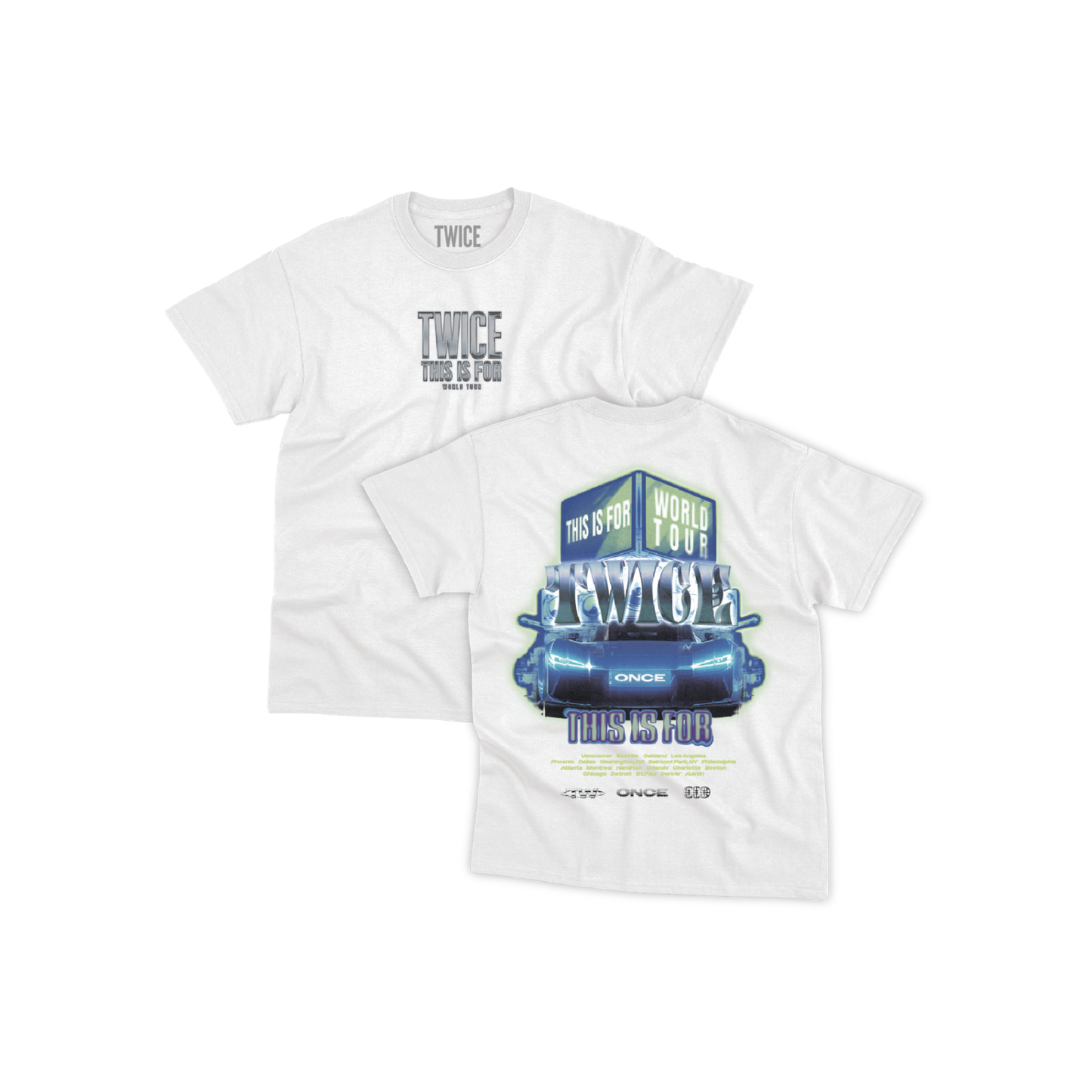 WHITE T-SHIRT – TWICE