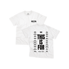 WHITE TOUR T-SHIRT
