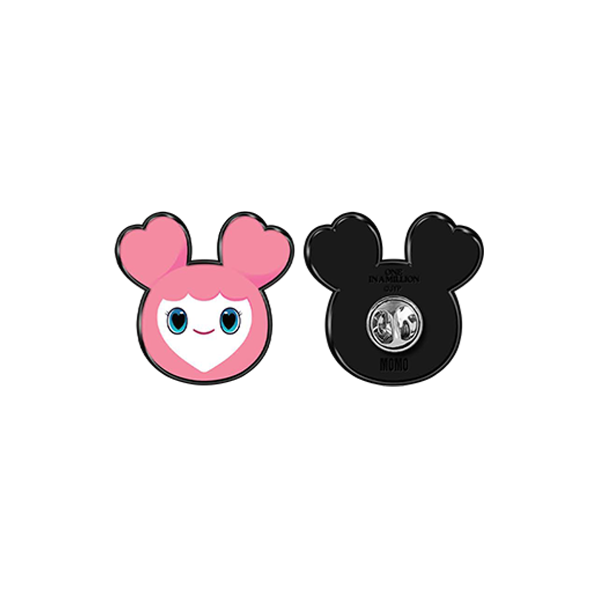 Online Exclusive] MOMO LOVELY ENAMEL PIN – TWICE